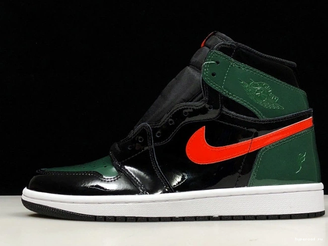 Black Orange-Fir OG 1 Team AV3905-038 Retro High Jordan Air SoleFly x 1012